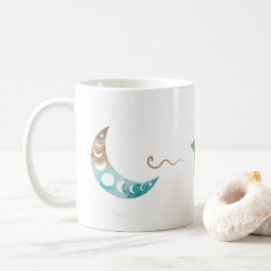 Celestial Moon and Star Summer Mug