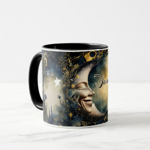 Celestial Moon and Stars "You're Amazing" Mug
