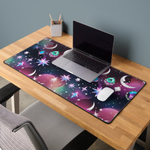 Celestial Moon Astrology – Tourmaline Opal Desk Mat
