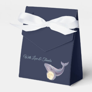 Celestial Moon Baby Shower Favour Bag Whale & Mo Box