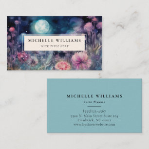 Celestial Moon Business Card