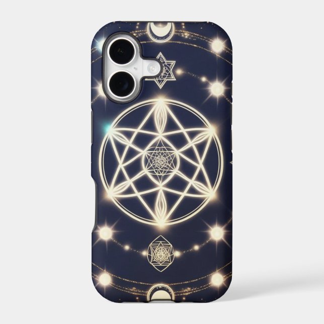 Celestial Moon Cycle Mandala – Sacred Geometry (Back)