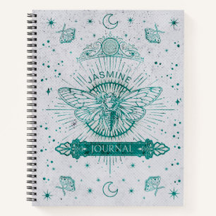 Celestial Moon Moth Personalized Journal