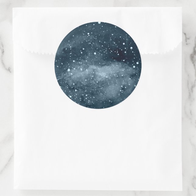 Celestial Moon | Night Sky Envelope Seal Sticker (Bag)