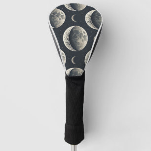 Celestial Moon Phase (1) Golf Head Cover