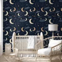Celestial Moon Stars Luxurious