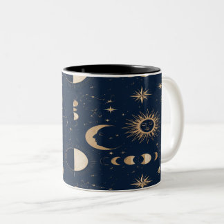 Celestial Moon Stars Mug