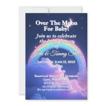 Celestial Moon & Stars Rainbow Baby Shower