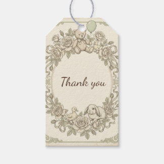Celestial Moon Thank You Favour Tag