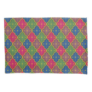 Celestial Moroccan Tile Pillowcase