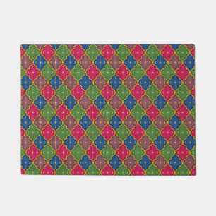 Celestial Moroccan Tile (small scale) Doormat