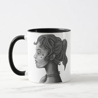 Celestial Muse Artistic Coffee Mug