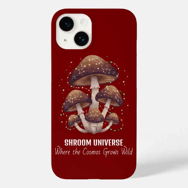 Celestial Mushroom Constellation Universe Case-Mate iPhone Case (Back)