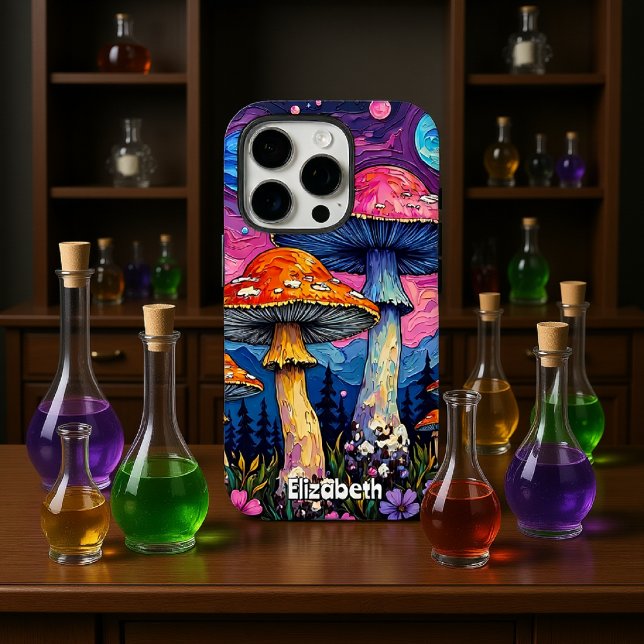 Celestial Mushroom Grove Case-Mate iPhone Case (Creator Uploaded)