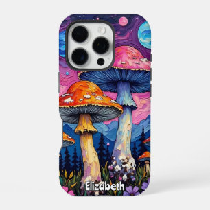Celestial Mushroom Grove iPhone 16 Pro Case