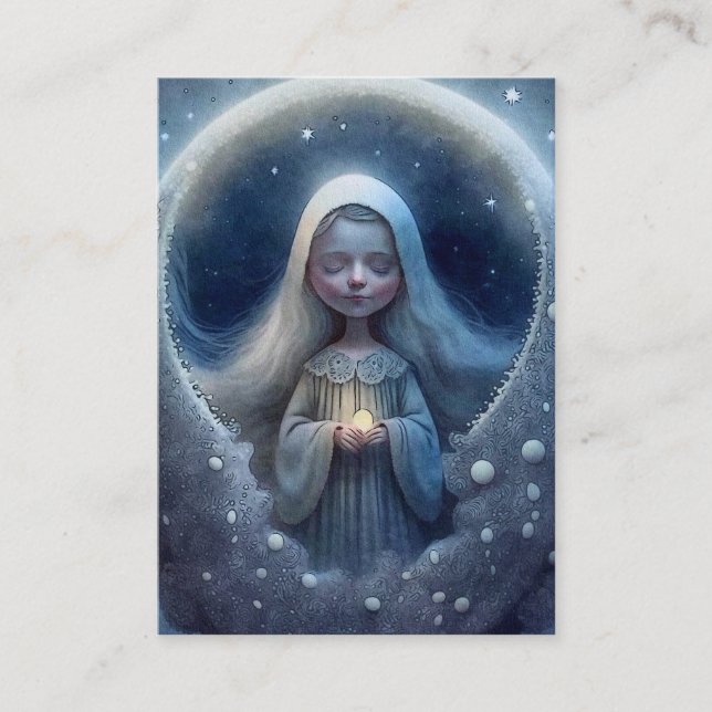 Celestial Mystic Art Business Card (Front)