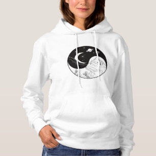 Celestial Mystic Yin Yang Meaning Love   Hoodie