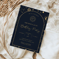 Celestial Mystical Elements Starsign 50th birthday