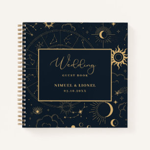Celestial Mystical Elements Starsigns Guest book