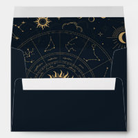 Celestial Mystical Star sign 5x7 Invitation