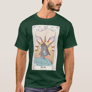 Celestial Mystical Witch Vibes Spiritual Moon Phas T-Shirt
