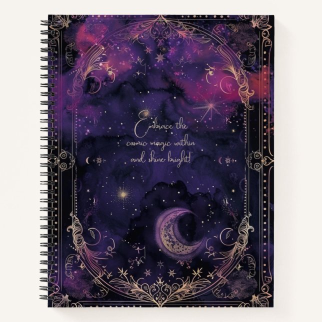 Celestial Mystique Notebook (Front)