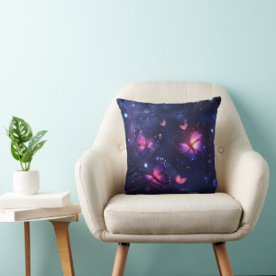 Celestial Night Butterfly Garden Cushion