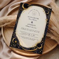 Celestial Night Garden Wedding