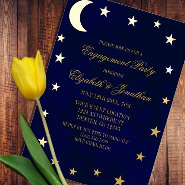 Celestial Night Sky Engagement Party (Creator Uploaded)