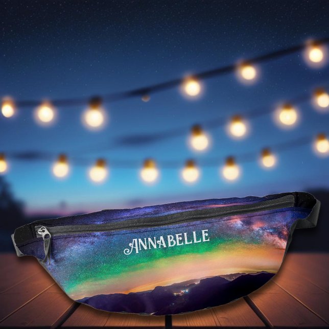 Celestial Night Sky Milky Way Stargazing  Bum Bags (Creator Uploaded)