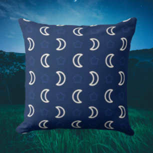 Celestial Night Sky Throw Pillow