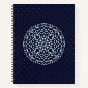 Celestial Night Spiral Notebook
