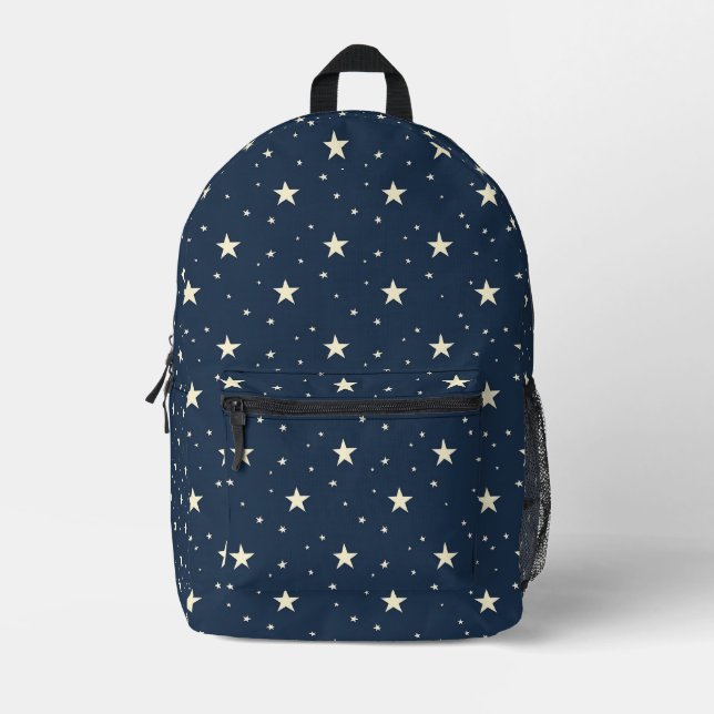Celestial NightSky Printed Backpack (Front)
