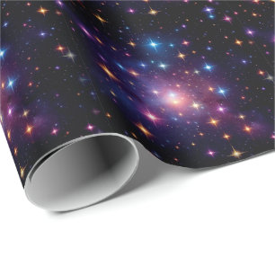 Celestial Noir Wrapping Paper