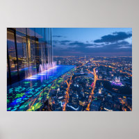 Celestial Oasis: Where City Lights Meet Paradise