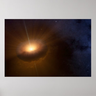Celestial Object Cx330. Poster