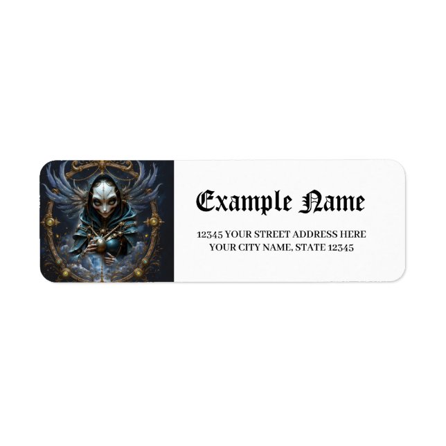Celestial Oracle – Guardian Between the Stars.  (Front)