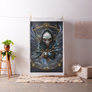 Celestial Oracle – Guardian Between the Stars. Fabric