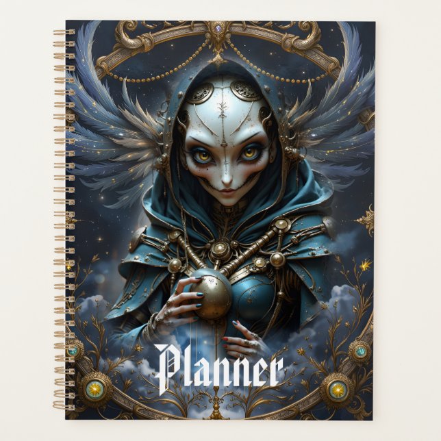 Celestial Oracle – Guardian Between the Stars.  Planner (Front)