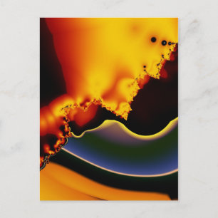 Celestial organics postcard