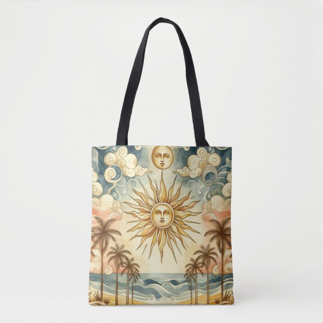 Celestial Paradise Tote Bag (Front)