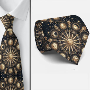 Celestial Pattern Tie
