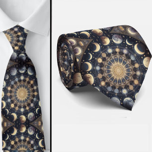 Celestial Pattern Tie