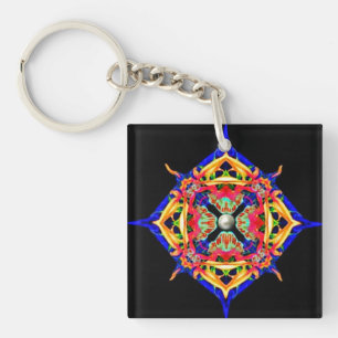 Celestial Pearls Key Ring