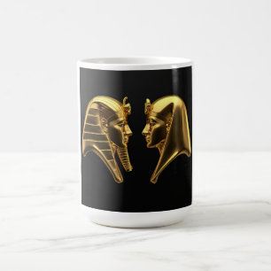 Celestial Pharaohs:Ancient Egypt Cosmic Galaxy Art Coffee Mug