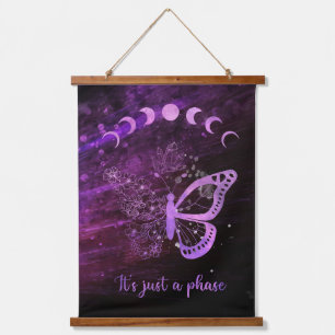 Celestial Phases Hanging Tapestry