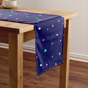 Celestial Polka Dots  Short Table Runner