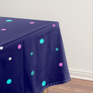 Celestial Polka Dots Tablecloth