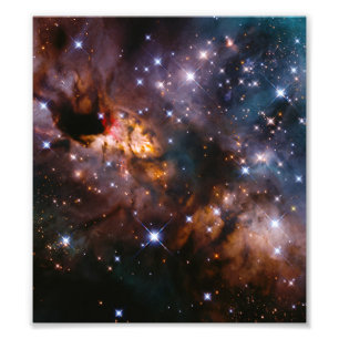 Celestial Prawn Drifting Through the Cosmic Deep Photo Print