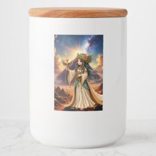 Celestial Priestess of the Golden Pyramid. Food Label